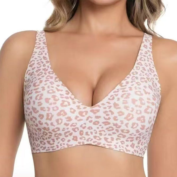 Underwear, underwear, comfort, gathering, bras without loops, bras, plus-size bras, women's summer