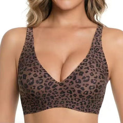 Underwear, underwear, comfort, gathering, bras without loops, bras, plus-size bras, women's summer