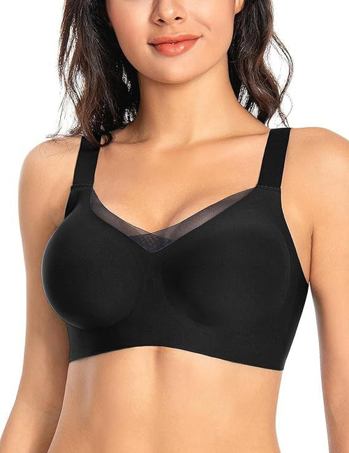 Bras without loops, large size, comfortable, English wash label