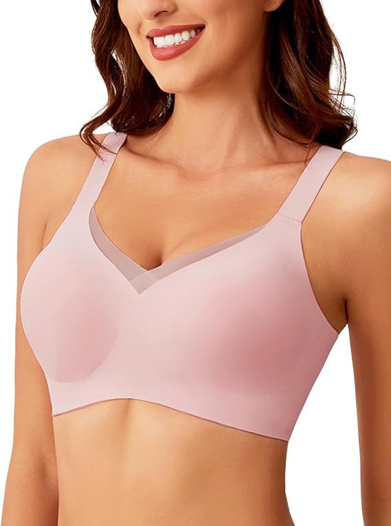 Bras without loops, large size, comfortable, English wash label