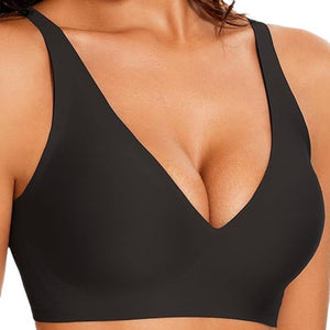 Underwear, underwear, comfort, gathering, bras without loops, bras, plus-size bras, women's summer