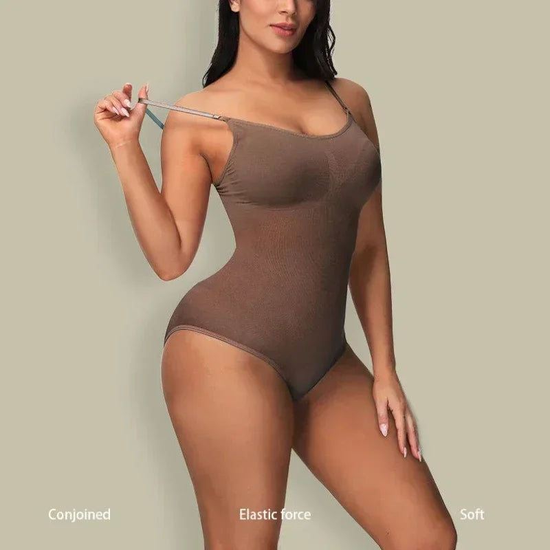 XS-3XL Solid Color Seamless Shaping Shapewear Bodysuit Tummy Control Butt Lifting Slimmer Body Shaper Women Underwear Shapewear