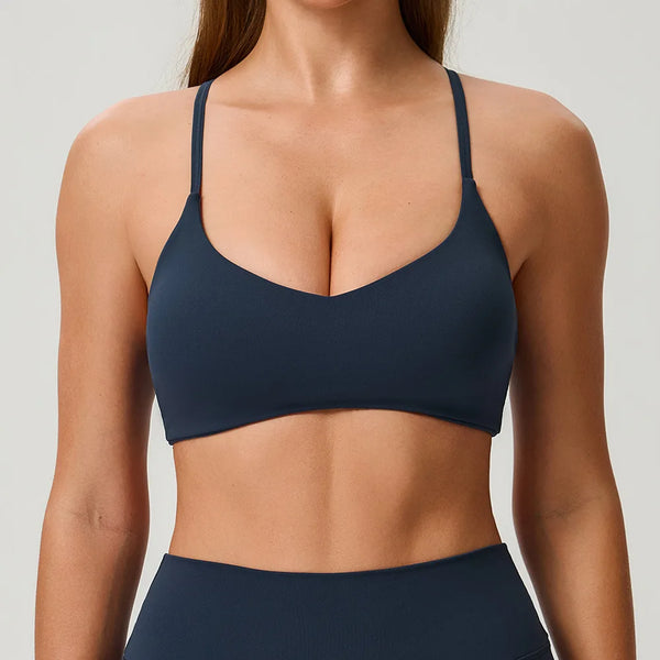 Sexy Fitness Tops Yoga Bras Race Back Sports Bras Nylon Top Women Bra Breathable Underwear for Women Gym Bra Yoga Bras Summer