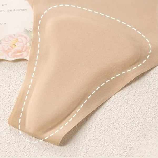 1Pcs Women's Thongs Seamless Cameltoe Prevention Underwear Invisible Seamless Panties Camel Toe Concealer for Yoga Leggings