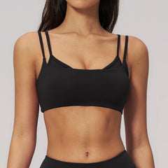 Summer Sports Bra Women's Ventilate Yoga Bra High-strength Shockproof Gym Top Jogging Pilates Sports Bra Tight Sexy Cropped Top