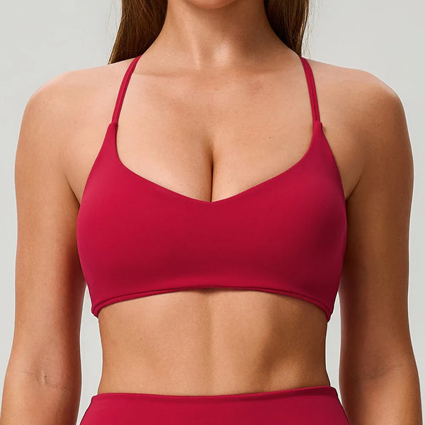 Sexy Fitness Tops Yoga Bras Race Back Sports Bras Nylon Top Women Bra Breathable Underwear for Women Gym Bra Yoga Bras Summer