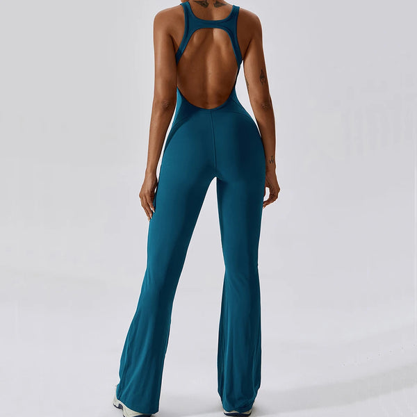 Women Training Yoga Suit Sportswear Gym Set Women 1 Pcs Sports Jumpsuit Fitness Rompers Stretch Female Push Up Workout Bodysuits