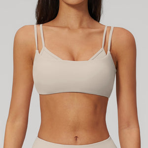 Summer Sports Bra Women's Ventilate Yoga Bra High-strength Shockproof Gym Top Jogging Pilates Sports Bra Tight Sexy Cropped Top