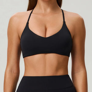 Sexy Fitness Tops Yoga Bras Race Back Sports Bras Nylon Top Women Bra Breathable Underwear for Women Gym Bra Yoga Bras Summer