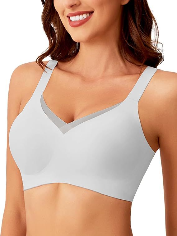 Bras without loops, large size, comfortable, English wash label